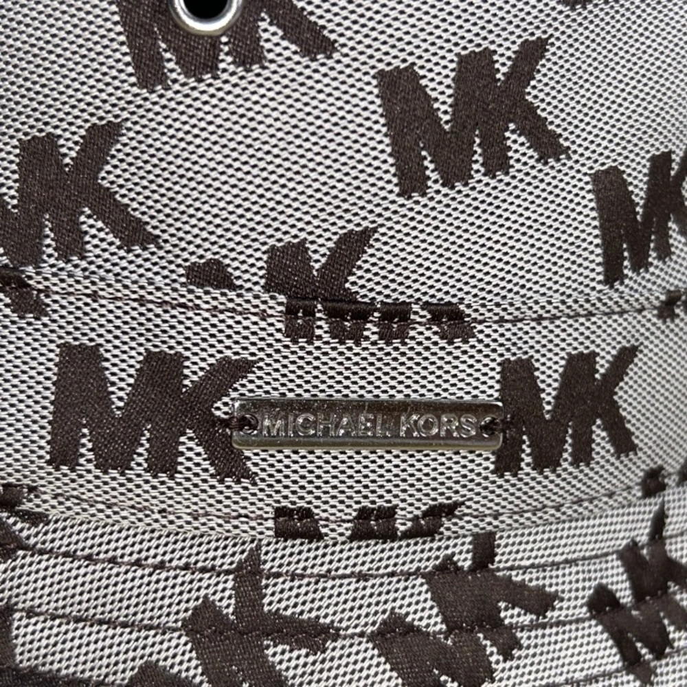 Michael Kors Chocolate Brown Monogram Bucket Hat NWT - Picture 3 of 8